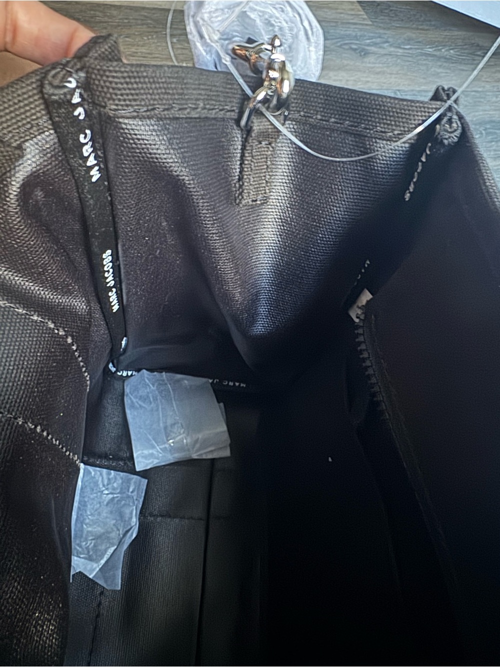 Marc Jacobs Black The Tote Bag NWT - Picture 7 of 7